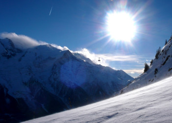 Горы в Ле-Бревен, Франция – фотографии Франции