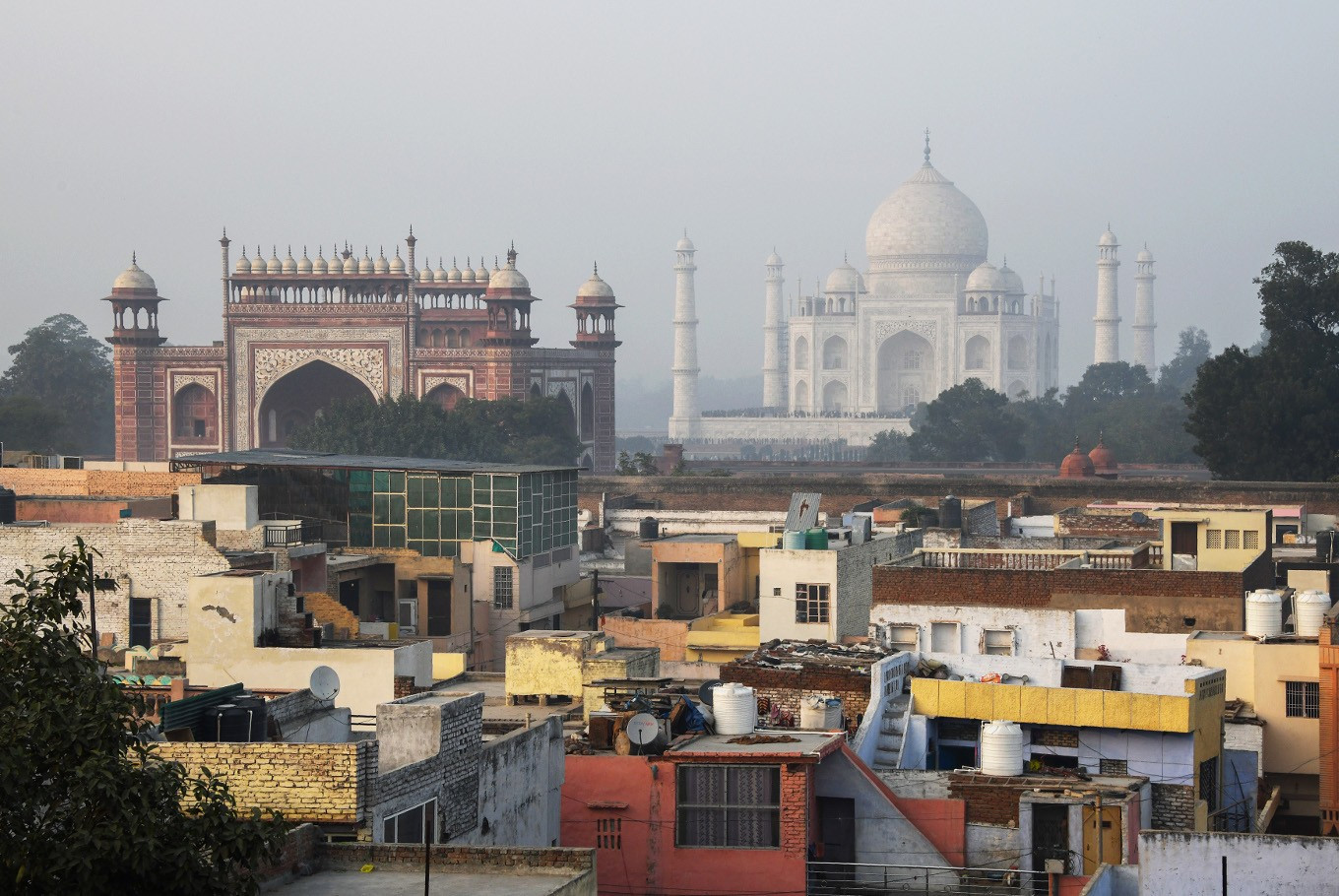 Дворец Тадж-Махал (Taj Mahal), Агра, Индия – фотографии Индии