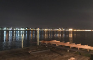 Ночная набережная. Санта Фе. Аргентина. – фотографии Аргентины