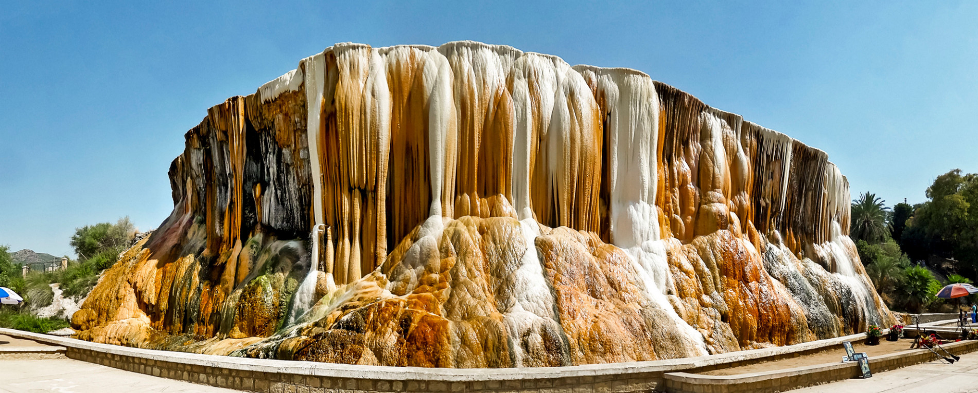 Живописный термальный источник Хаммам Мескутин. Мзаб долина. Алжир – фотографии Алжира