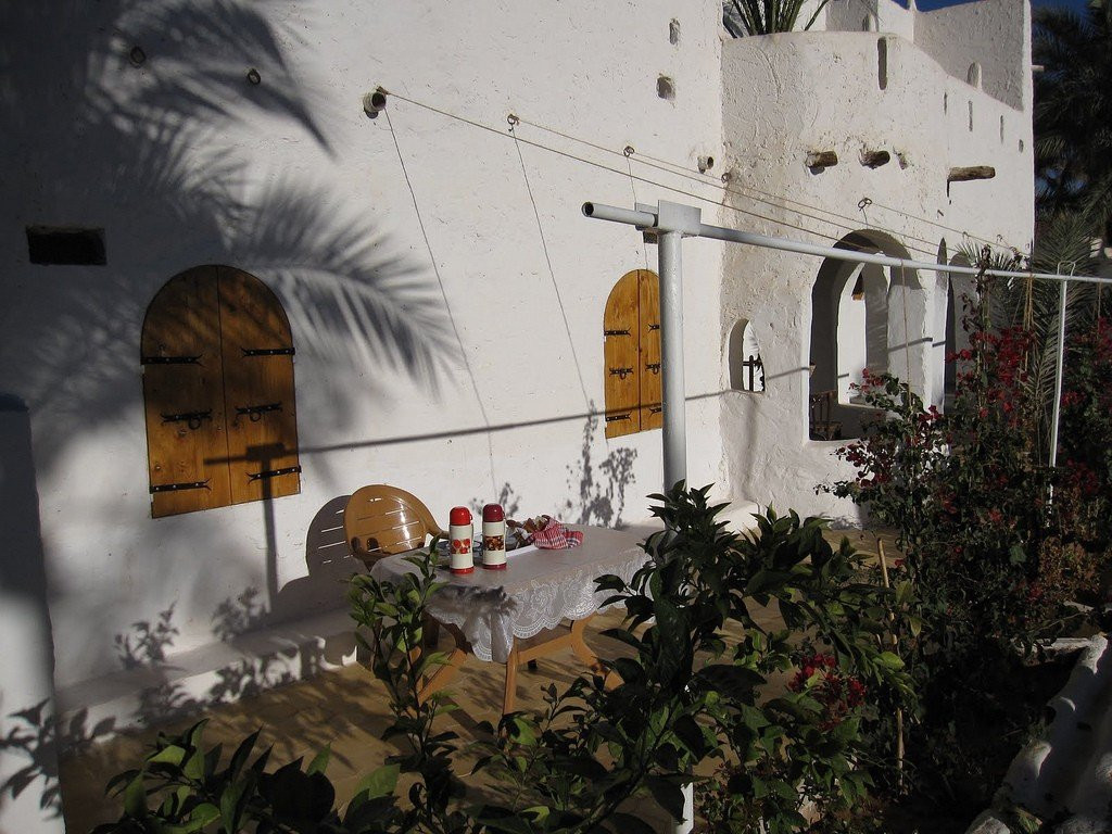 Двор местного жителя. Мзаб долина. Алжир – фотографии Алжира