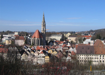 Штайр с высоты. Австрия – фотографии Австрии