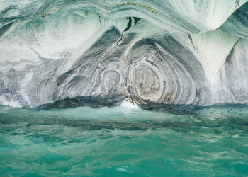 Мраморные пещеры Патагонии, Пуэрто Рио Транкило, Чили – фотографии Чили