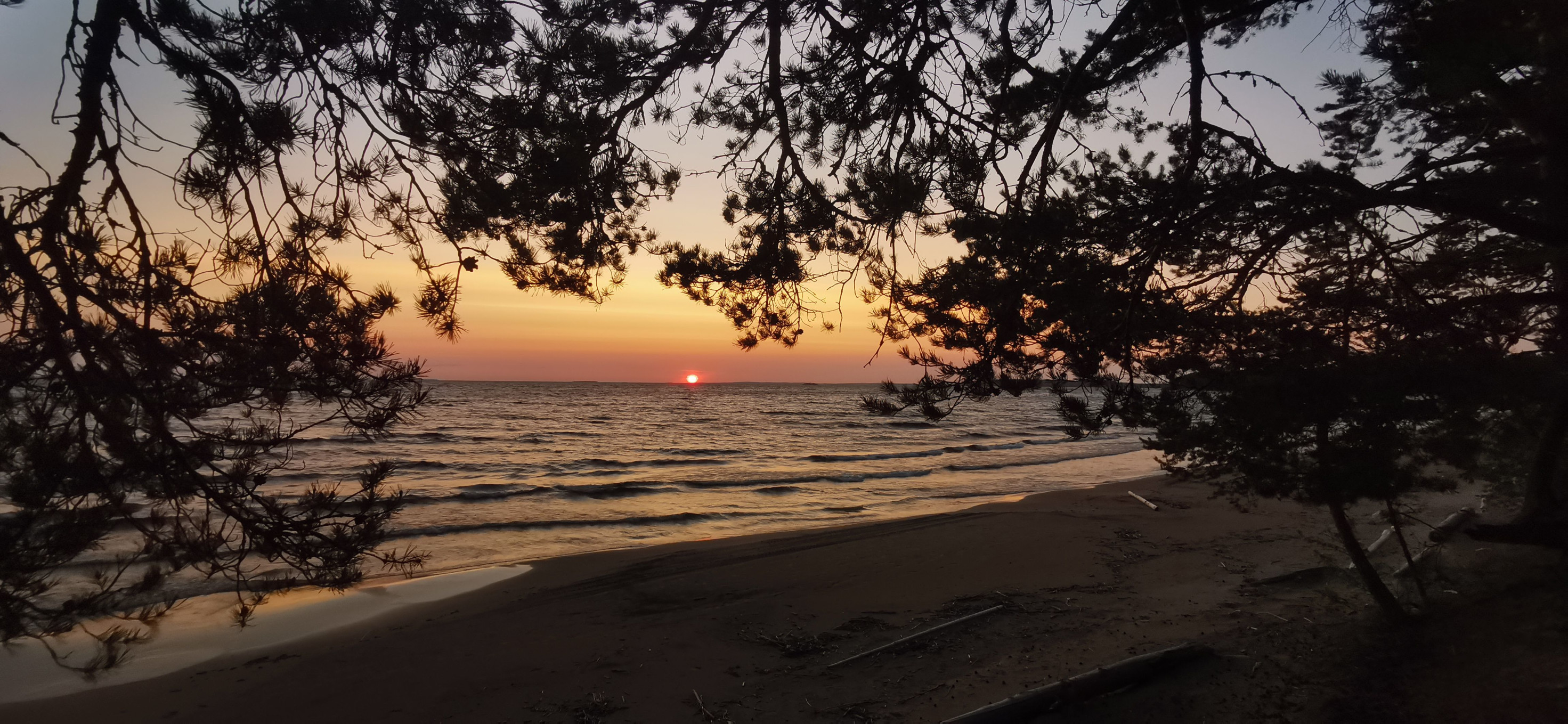 Закат на Онеге – фотографии