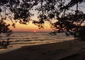 Закат на Онеге – фотографии