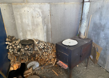 Северо-Осетинский пирог на печке – фотографии России