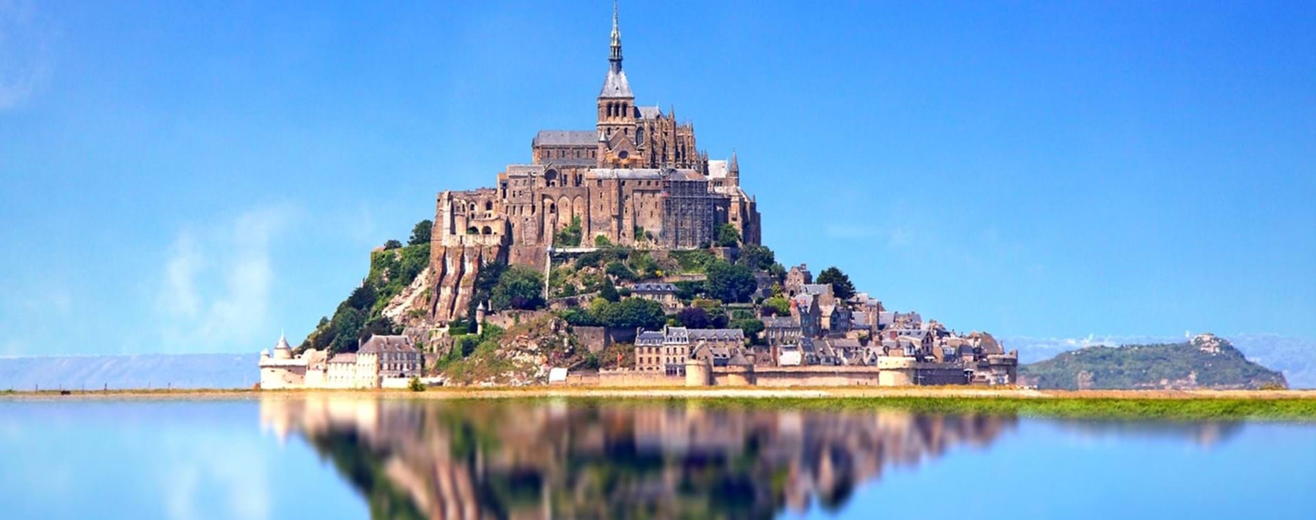 Мон-Сен-Мишель (Mont Saint Michel), Франция – фотографии Франции