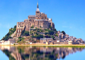 Мон-Сен-Мишель (Mont Saint Michel), Франция – фотографии Франции