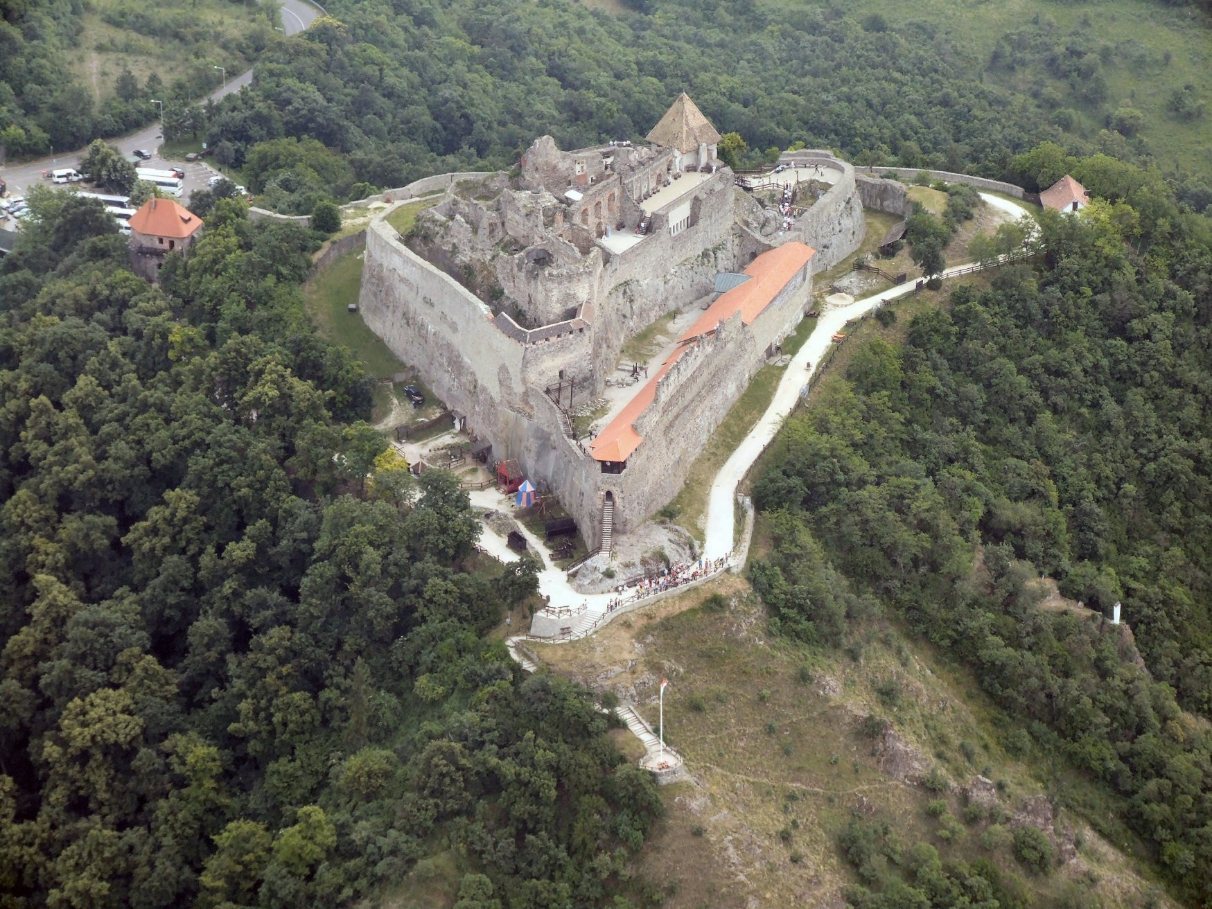 Вишеградская крепость – фотографии Венгрии