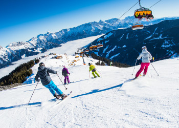 Трасса для катания. Хинтерглемм. Австрия – фотографии Австрии