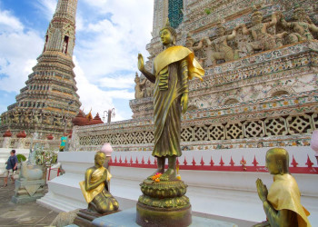 Статуя Золотого Будды в Бангкоке – фотографии Таиланда