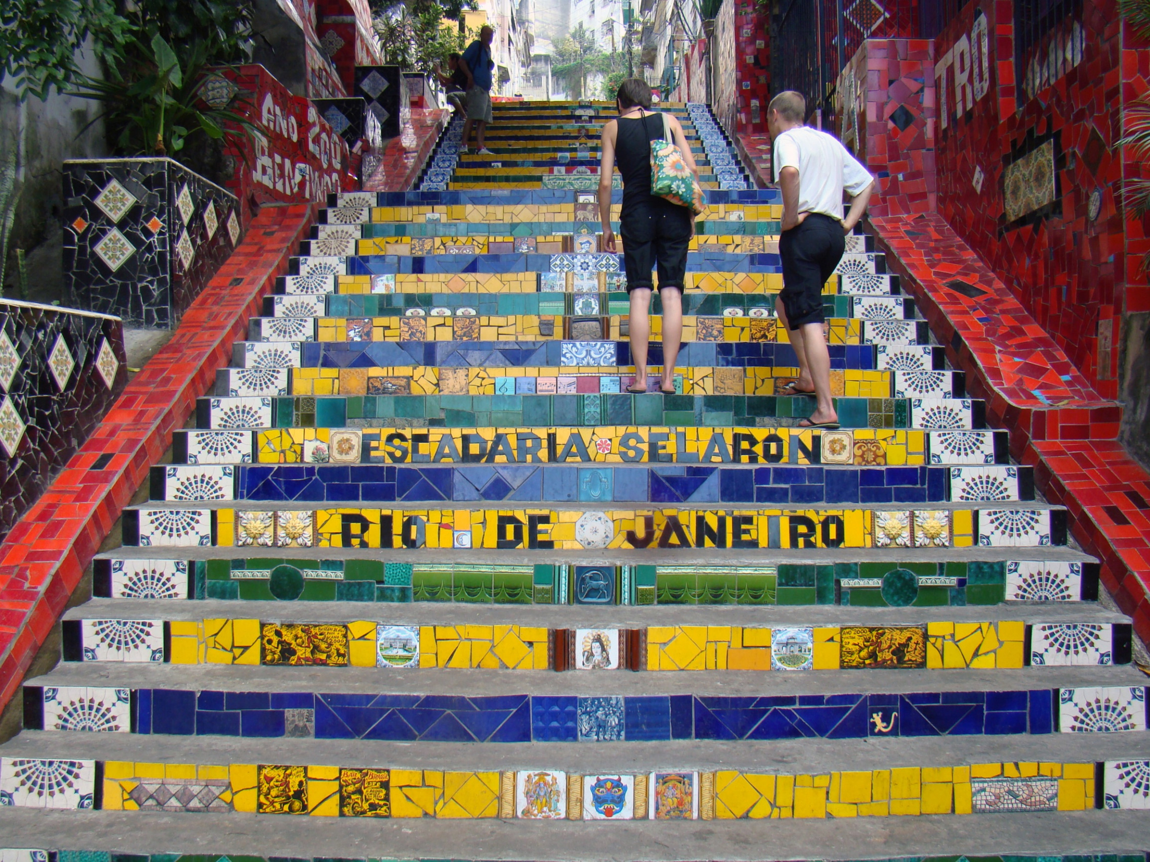 Escadaria do Selarón – фотографии Бразилии
