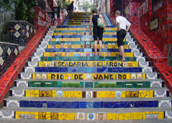 Escadaria do Selarón – фотографии Бразилии