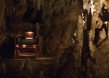 Великий сталактитовый орган (The Great Stalacpipe Organ) в Вирджинии, США – фотографии США