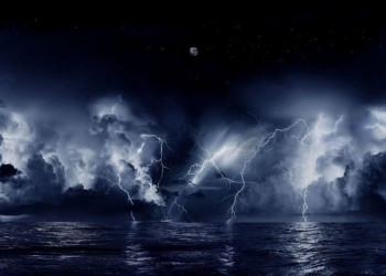 Молнии Кататумбо (Catatumbo lightning) близ озера Маракайбо, Венесуэла – фотографии Венесуэлы
