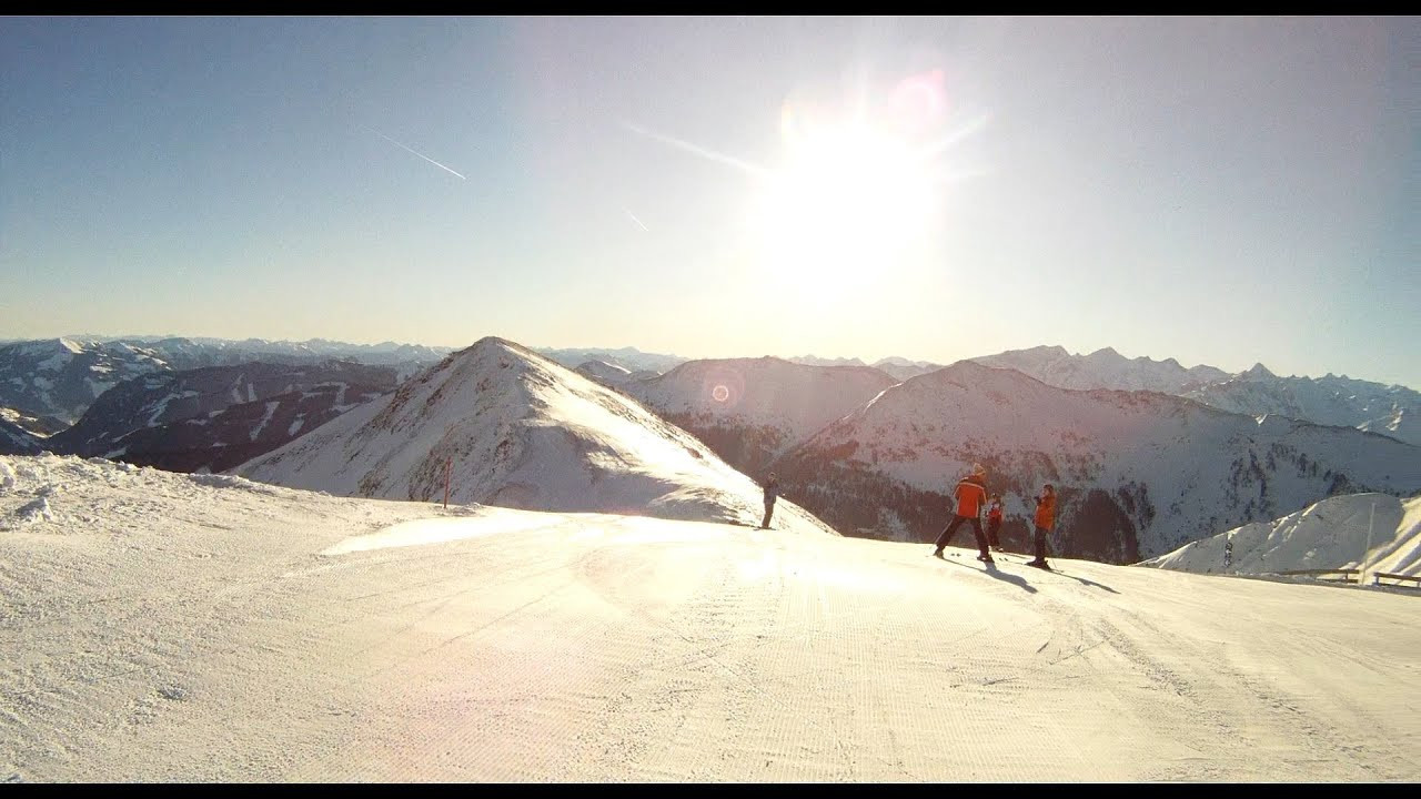 Черная трасса. Заальбах. Австрия – фотографии Австрии
