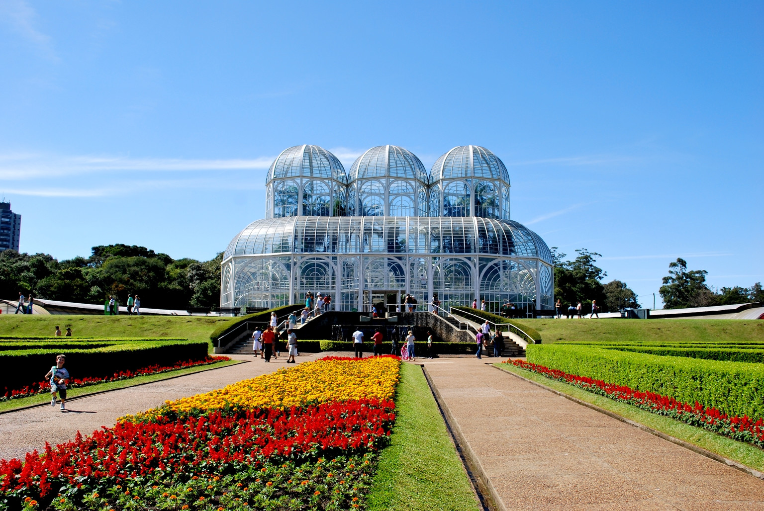 Куритибский ботанический сад – фотографии Бразилии