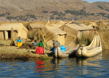 Плавучие острова Урос – фотографии Перу