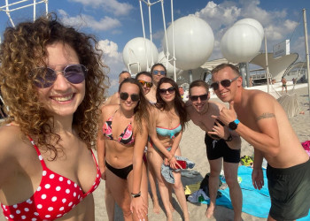 Тусовка на пляже после серфа :) – фотографии России