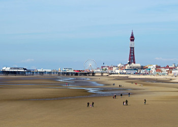 Курорт Blackpool, Англия – фотографии Великобритании