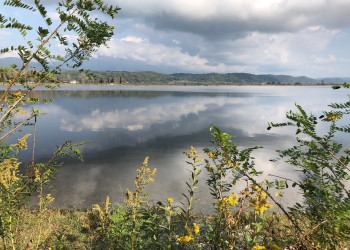 Отражение неба в море. Пицунда. Абхазия – фотографии Абхазии