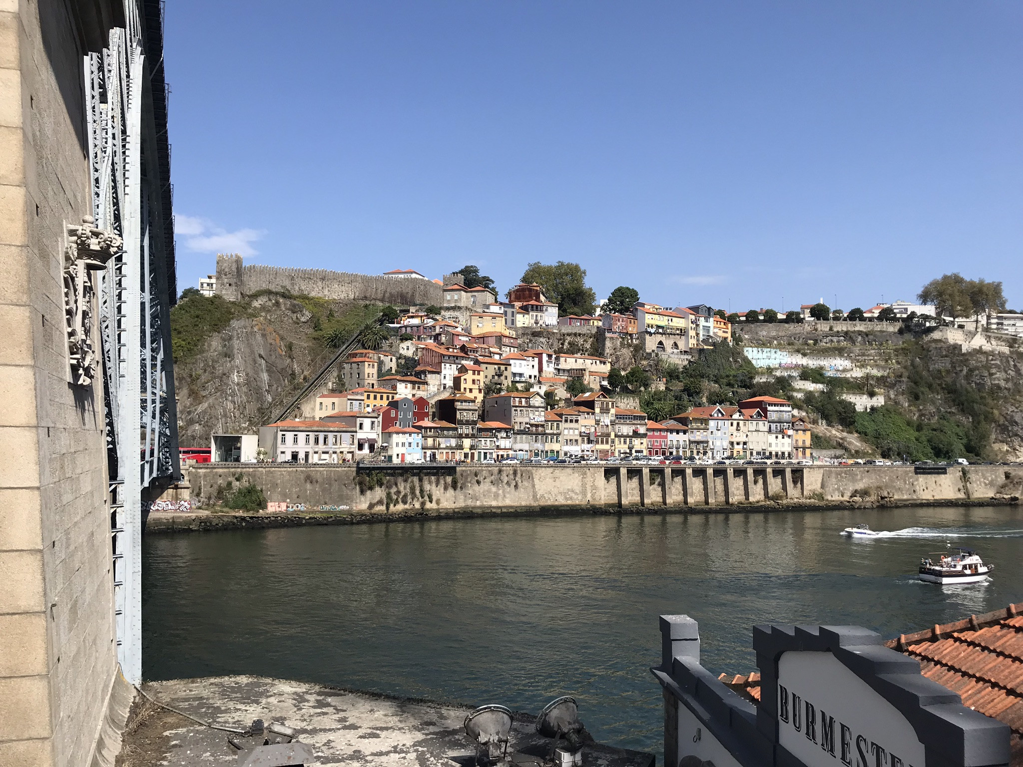 Вид с моста Понти-ди-Дон-Луиш I на другой берег, Порту – фотографии Португалии