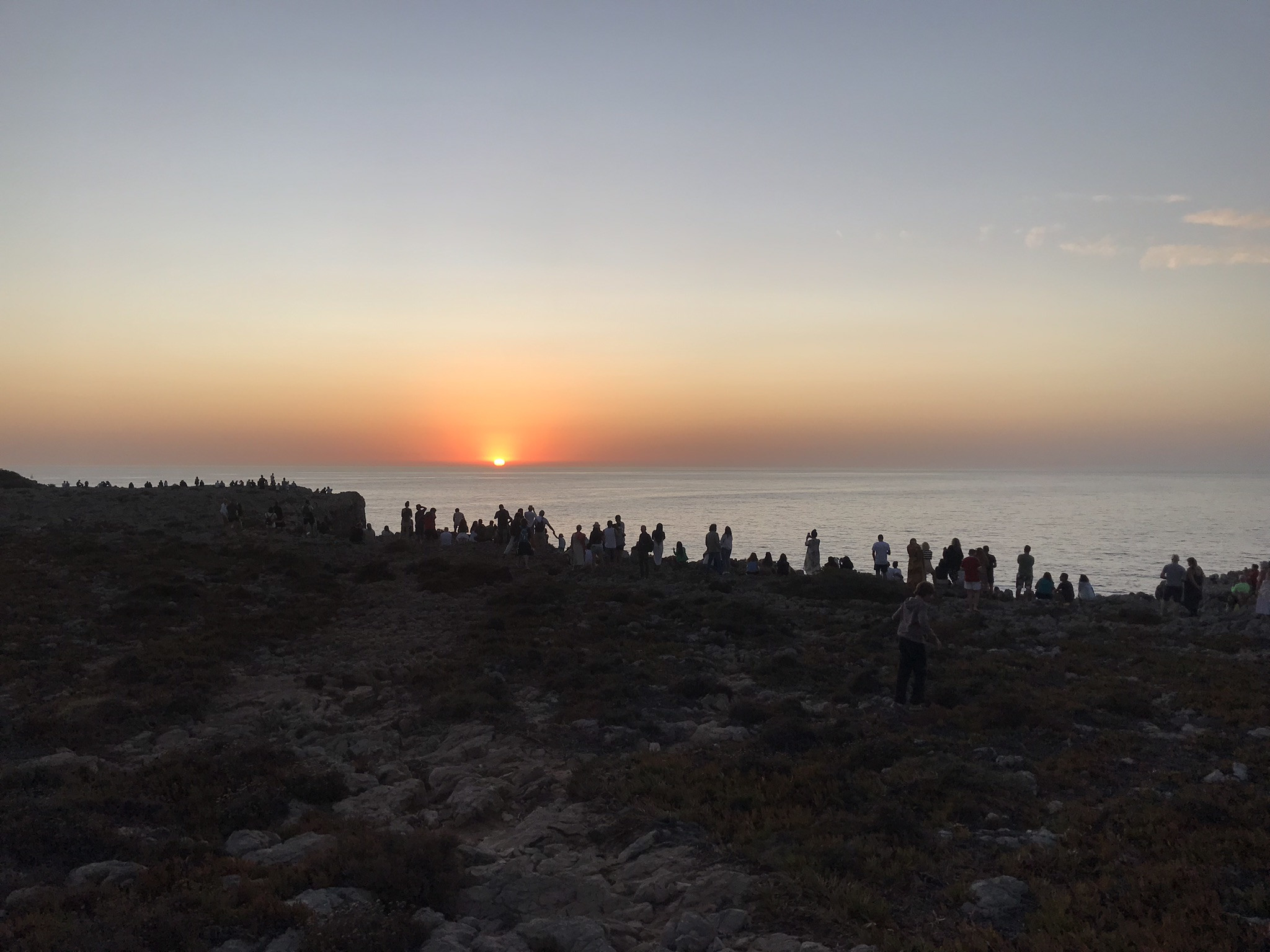 Закат на мысе Сан-Висенте в Португалии – фотографии Португалии