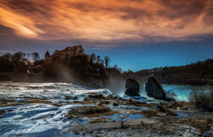 Рейнский водопад 8 – фотографии Швейцарии
