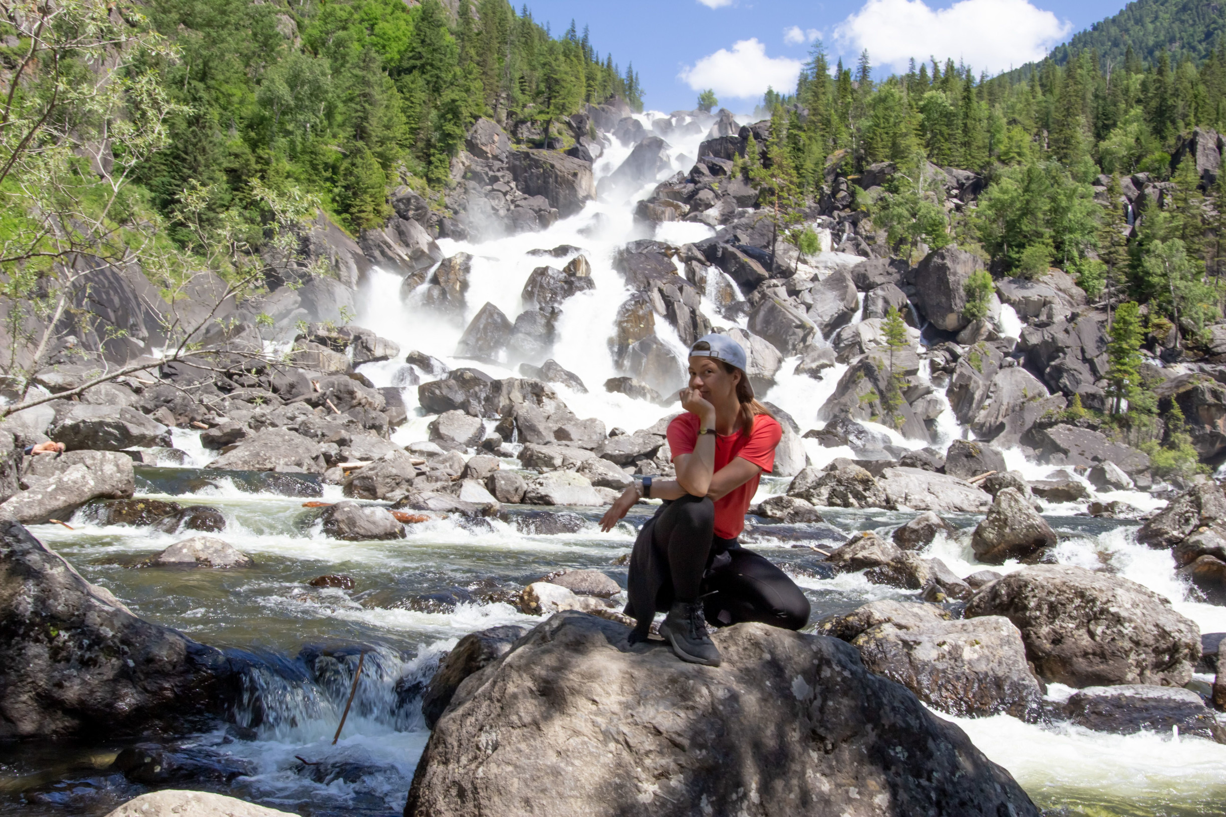 к водопаду Учар – фотографии