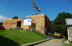 Реставрация тракайского полуостровного замка в Литве – фотографии Литвы