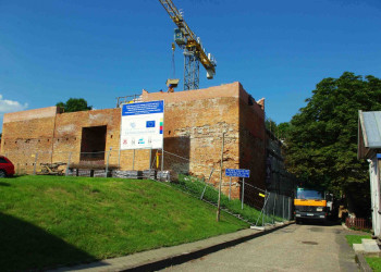 Реставрация тракайского полуостровного замка в Литве – фотографии Литвы