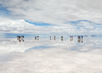Высокогорное солёное озеро Солончак Ую́ни (Salar de Uyuni) в Боливии – фотографии Боливии