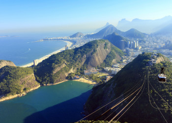 Фуникулёр на Сахарную Голову в Рио – фотографии Бразилии