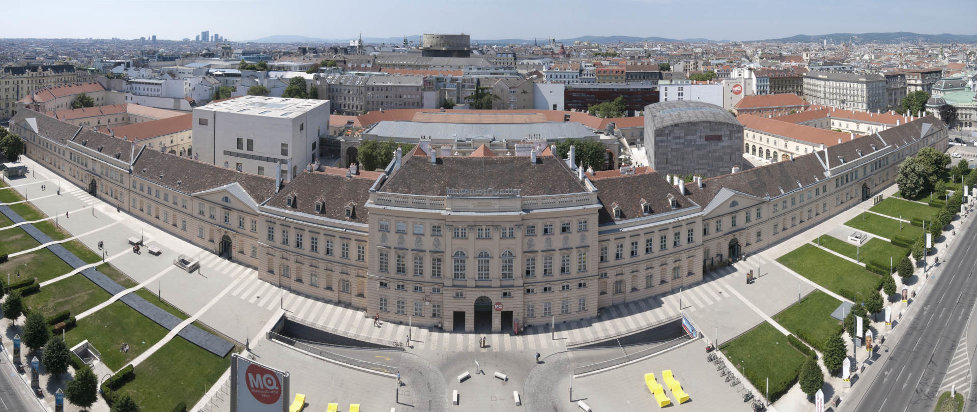 Музейный квартал (Museums Quartier) – фотографии Австрии