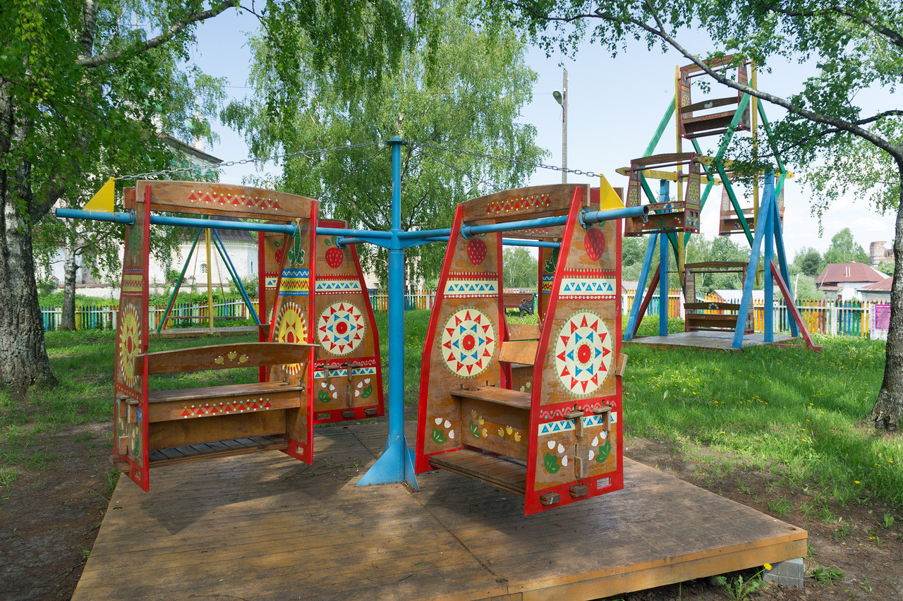 Музей русских забав, село Вятское – фотографии России