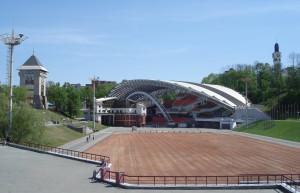 Летний амфитеатр в Витебске – фотографии Беларуси