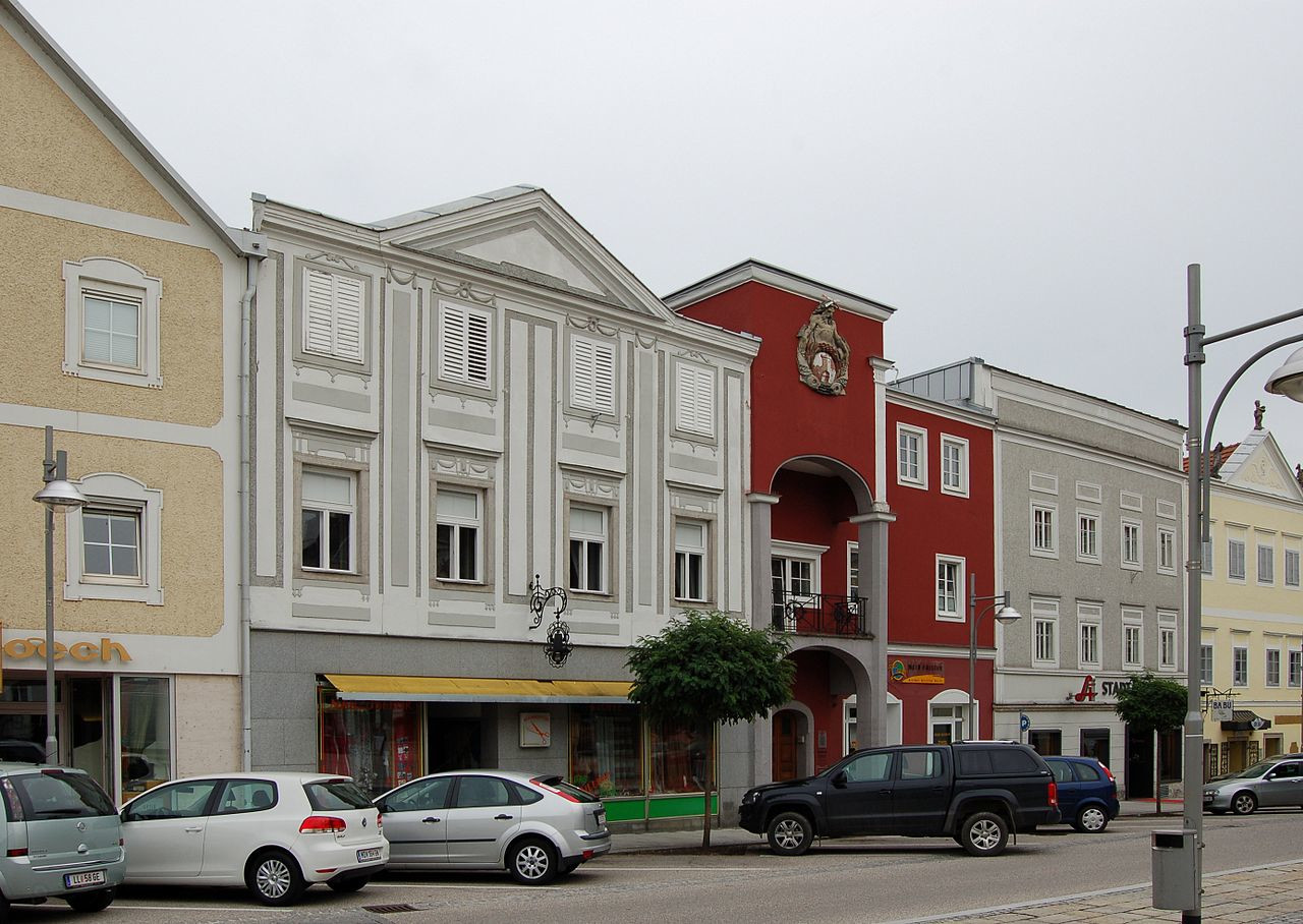 Жилой район. Эфердинг. Австрия – фотографии Австрии