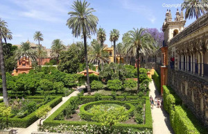 Севильский королевский дворец Алькасар в Испании – фотографии Испании
