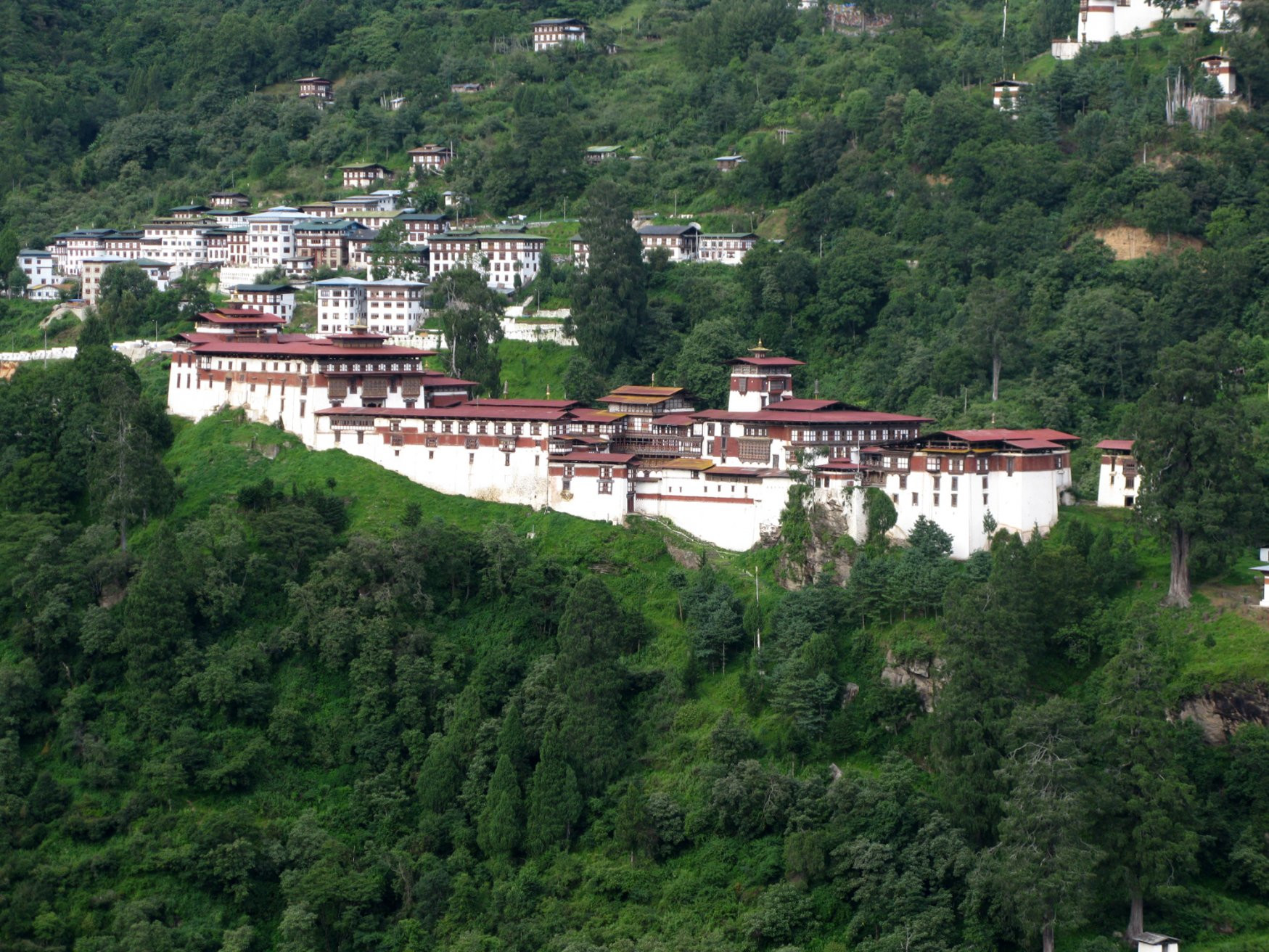 Тонгса-дзонг (Tongsa Dzong) – фотографии Бутана