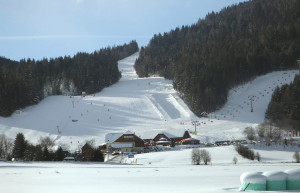 Горнолыжный спуск. Санкт-Маргаретен. Австрия – фотографии Австрии