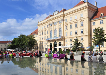 Музейный квартал (Museums Quartier), Вена – фотографии Австрии