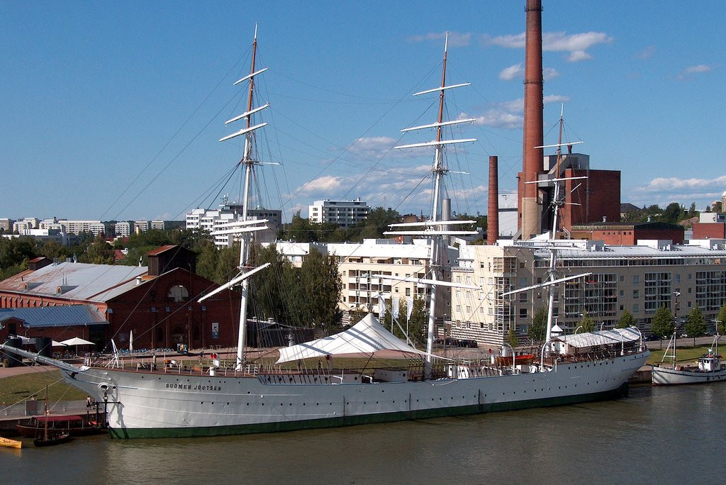Парусный фрегат Суомен Йоутсен – фотографии Финляндии