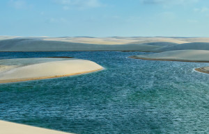 Когда уже тепло и солнечно, лагуны национального парка Ленсойс-Мараньенсис в Бразилии полны водой – фотографии Бразилии