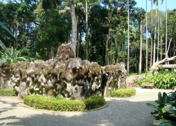 Парк Лаже (Parque Lage) – небольшой городской общественный парк – фотографии Бразилии