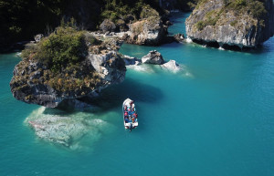 Мраморные пещеры Патагонии в Пуэрто Рио Транкило, Чили – фотографии Чили