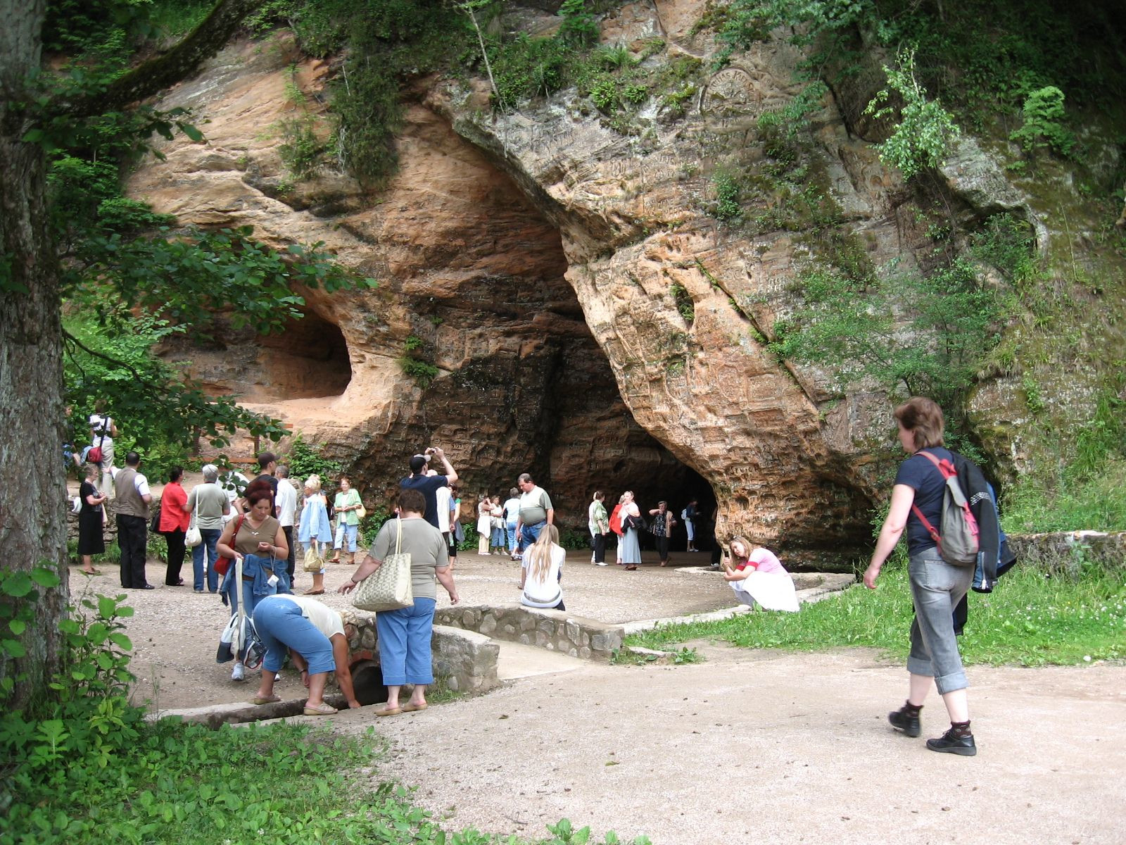 Пещера Гутманя – фотографии Латвии