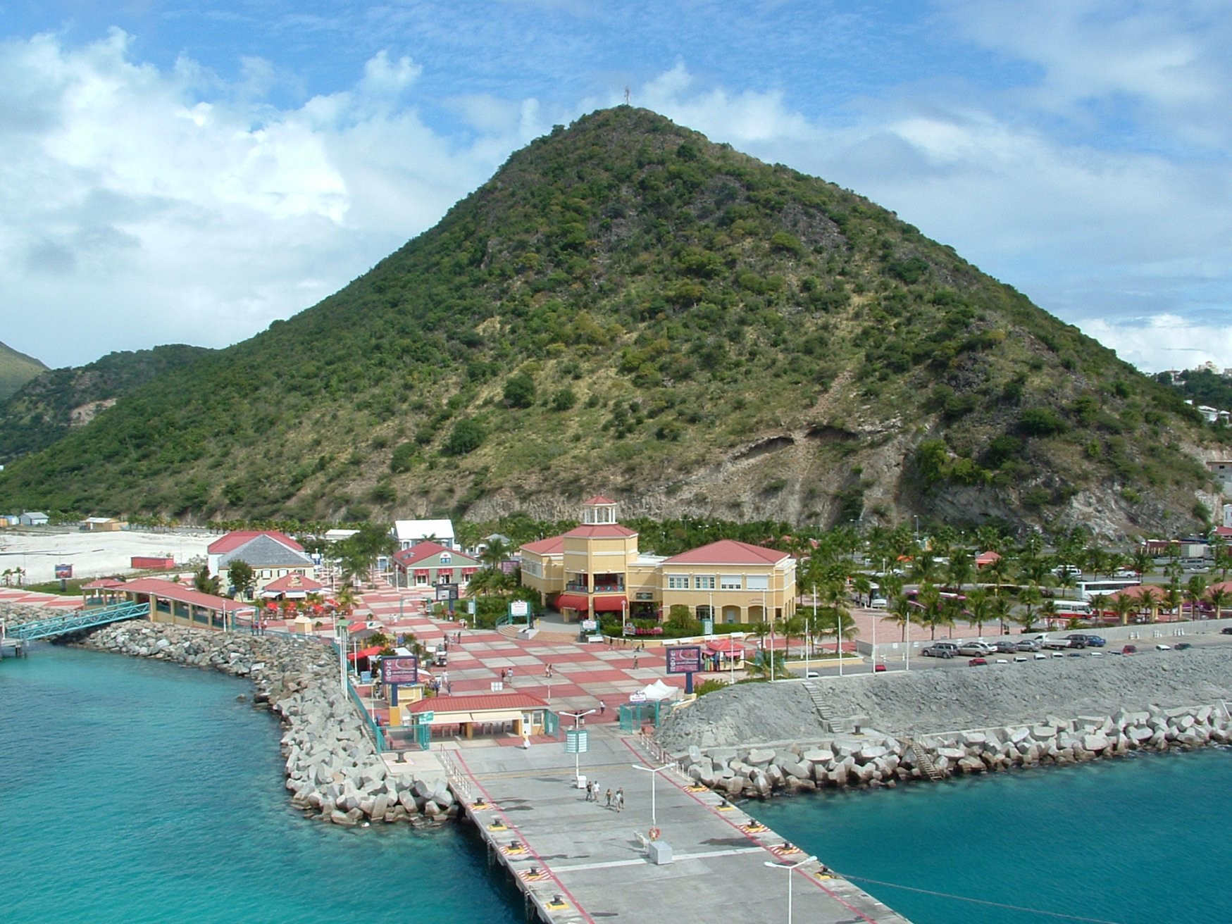 Круизный порт Синт-Мартена – фотографии Синт-Мартена