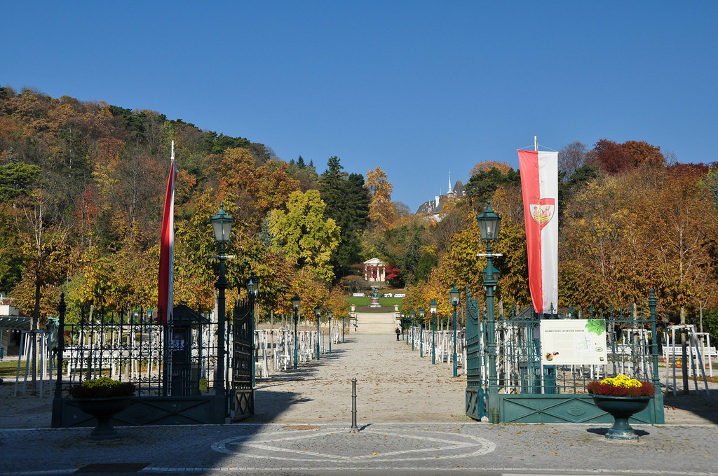 Курпарк (Kurpark) в Бадене под Веной – фотографии Австрии