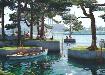 Парк в Копенгагене, Дания – фотографии Дании