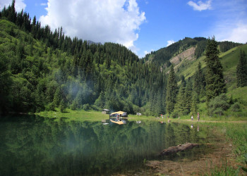 Озеро Каинди 6 – фотографии Казахстана